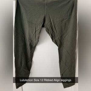 Lululemon Align Leggings.